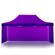 Gazebo Tent Marquee 3x4.5m PopUp Outdoor Wallaroo Purple
