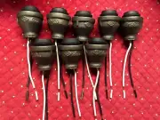 LOWEST PRICE!!! Sale 8 Steampunk Iron Lamp/Light Sockets 1-1/4"X1/2" FREE SHIP