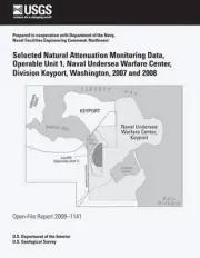 Selected Natural Attenuation Monitoring Data, Operable Unit 1, Naval Undersea Wa