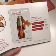 CLARINS Double Serum [Hydric + Lipidic System] Sample - 0.9 ml / .003 oz