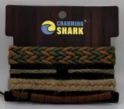 Charming Shark 3 Assorted Per Pack Bracelets Or Anklets 008303