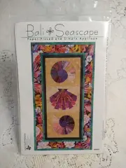 Love Quilt Patterns Bali Seascape Paper Pieced & Simple Applique Pattern