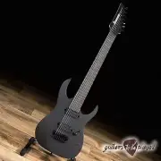 Ibanez RGIXL7 Iron Label 7-String Hardtail Guitar – Black Flat