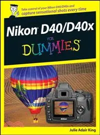 在飛比找三民網路書店優惠-NIKON D40/D40X FOR DUMMIES