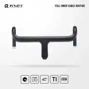 Bicycle Handlebar 28.6 mm Road Bike FULL HIDE CABLE Integrated Handlebar