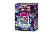 4M KidzMaker Galaxy Glow Jar Creative Play Toy DIY Craft Science Kit Kids 5y+