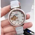 VALENTINO COUPEAU 范倫鐵諾 古柏鏤空 機械錶 陶瓷錶 美鑽 防水手錶 白色 女錶 V61352白陶玫