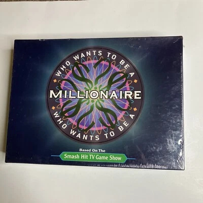 WHO WANTS TO BE A MILLIONAIRE 2000 Pressman FAMILY BOARD GAME Sealed New