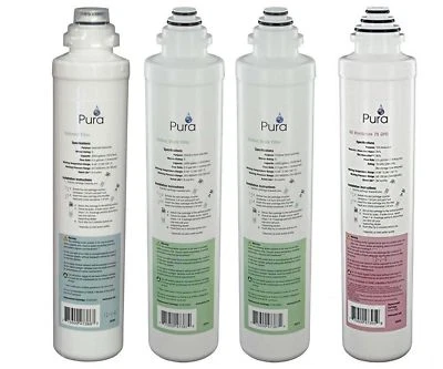 Pura Platinum QCRO Complete Replacement Filter Kit 75 GPD