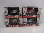 Newray Ducati Racing Motorcycles Motorbikes Models x4 1:32