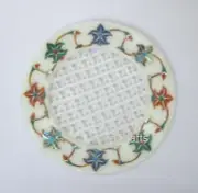 Soap Bar Holder , 5 Inches Marble Soap Case , Filigree Work Soap Dish for Office
