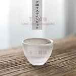 櫻花日式云霧玻璃清酒杯一口杯餐廳餐具錘目紋烈酒杯白酒杯【不二雜貨】