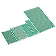PCB Board Circuits, 25 Pcs Prototype Perfboard Solder Boards, Green