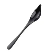 Colorful Stainless Steel Saucier Scoop Pointed Waterdrop Dressing Sauce Oil Spoon Ice Cream Cake Diy Bakeware Cake Tools