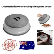 OUZIFISH Microwave Plate Cover 10.5 Inch Collapsible Plate Cover - BPA Free AUS