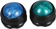 Beavorty Roller Massage Ball Set for Full Body Relaxation: Neck Back Legs Muscle Relief Athlete Home User Tool