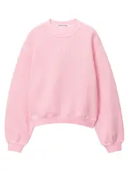 [T By Alexander Wang] 毛圈布泡泡標誌套頭衫
