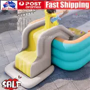 Inflatable Water Slide Pool Toy - Fun For Kids, Easy & Portable Au↯