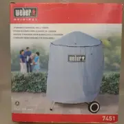 Weber Original 7451 Vinyl Standard Charcoal Grill Cover 22.5" (57 cm) NOS