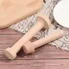Sided Portable Wooden Baking Pastry Tools Tart Tamper Dough Press Eggtart Mold.