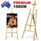 Wooden Easel Wood Artist Easels Display Stand Art Painting Canvas Tripod 150cm