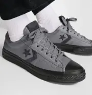 ⭐CONVERSE Men's Star Player 76 Luxe Suede & Leather Upper Low Sz 8 Skate Shoes