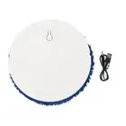 (White)Floor Mopping Robot Low Noise Intelligent Avoid Obstacles Wet Dry EC