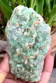 378 Grams Natural Tourmaline Bunch Crystal Specimen From Afghanistan