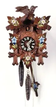 Cuckoo Clock Five Leaves, Bird 1.0020.15.C NEW