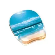 Fellowes 9179001 MOUSE PAD WRIST REST WITH MICROBAN PROTECTION ADDS COLOR TO YOU