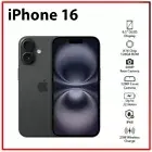 (New) Apple iPhone 16 5G 8GB+128GB BLACK Dual SIM Unlocked iOS Cell Phone