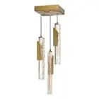 Valira Integrated LED Brass Mini Pendant