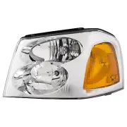 Headlight CAPA Left Hand Driver Side For GMC Envoy 02-09/XL 02-06/XUV 04-05