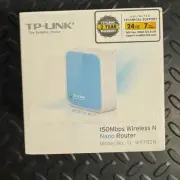 TP-Link TL-WR702N 150 Mbps 1-Port 10/100 Wireless N Nano Router Open Box