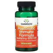 Swanson, Postbiotic Immune Formula Featuring Epicor, 500 mg, 60 Capsules