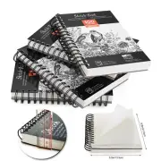 2/4 Sketchbook Paper Pad Watercolor for Dry/Wet Media Painting Drawing Art Craft