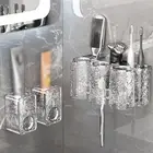 Toothpaste Dispenser Water Pumped Holder Silicone Toothbrush Toothpaste Holder