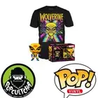 Marvel - Wolverine Blacklight Pop! Vinyl Figure & T-Shirt Box Set "New"