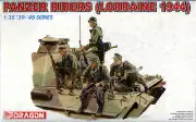 Dragon 6156 1/35 WWII German Panzer Riders (Lorraine 1944) (4 Figures) 2019