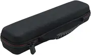 Flat Iron Bag, 13.98x2.56x3.54in Flat Iron Travel Case, Dustproof Flute Organizer Case with Handle, Scratch Resistant, Multi Functional Outdoor Supplies for Work Outing Home Saloons