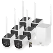 MaxRanger4K™ Solar 6 Camera Security System with Longest Range Wireless | SWNVK-MR4KSD6