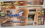 Yoshi Non-Stick Copper Grill & Bake Mat - 2 Pack