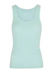Colorful Standard Ribbed Stretch-cotton Tank - Mint - S (UK8-10 / S) S (UK8-10 / S)
