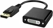 DisplayPort to DVI Adapter, 1080p HD Video Converter for PC, Laptop, and Monitor, Plug and Play, High-Quality DVI to DP Cable for Projector and HDTV Connections