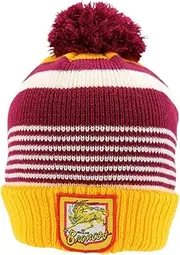 NRL Brisbane Broncos Retro Beanie, OSFM
