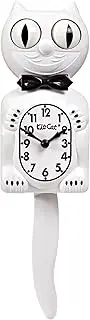 [Kit Cat Klock] White Gentleman Kit-Cat Klock with Black Bow Tie
