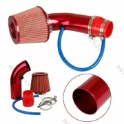 Car Cold Air Intake Filter Alumimum Induction Pipe Power Flow Hose System Kit (for: Audi)