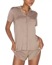Skims Short Sleeve Pajama Set