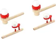 4 Pcs Suspended Ball Blowing Machine Device Pipe Blowing Toys Floating Blow Pipe Balls Novelty Toys Toy for Kids Toys for Kids Kid Toy Balls Balanced Game Blowing Pipe Plaything