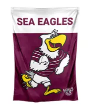 Manly Sea Eagles NRL Team Mascot Cape or Wall Flag